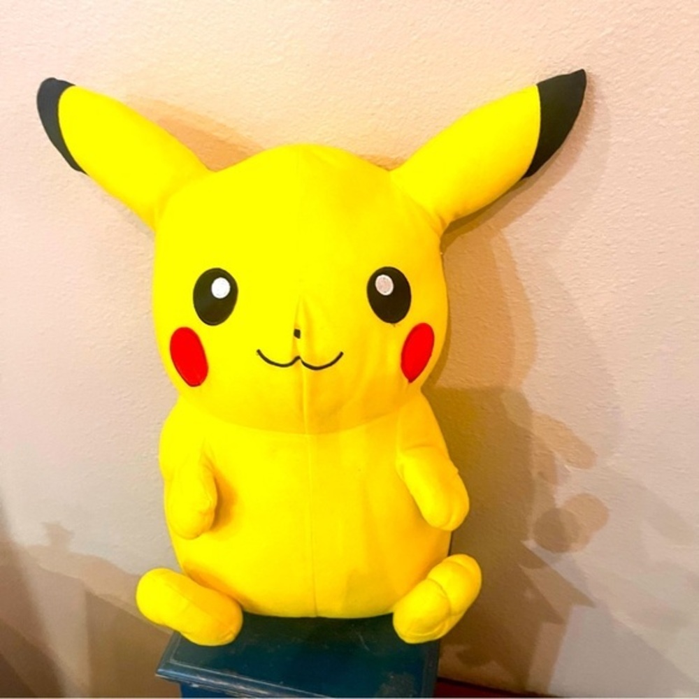 Pokémon Pikachu stuffy.